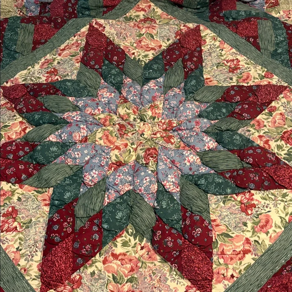 Vintage floral patchwork